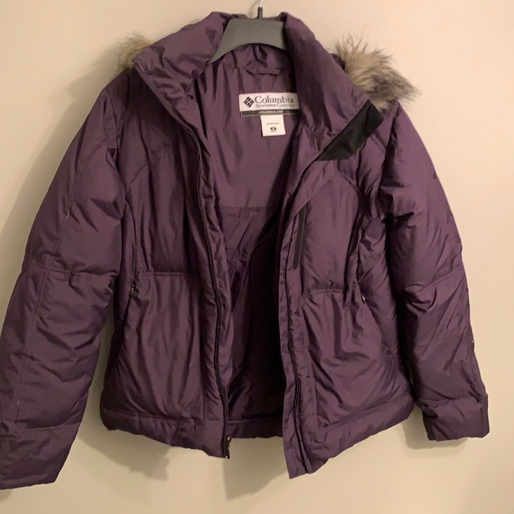 Purple Columbia Winter Coat/Jacket